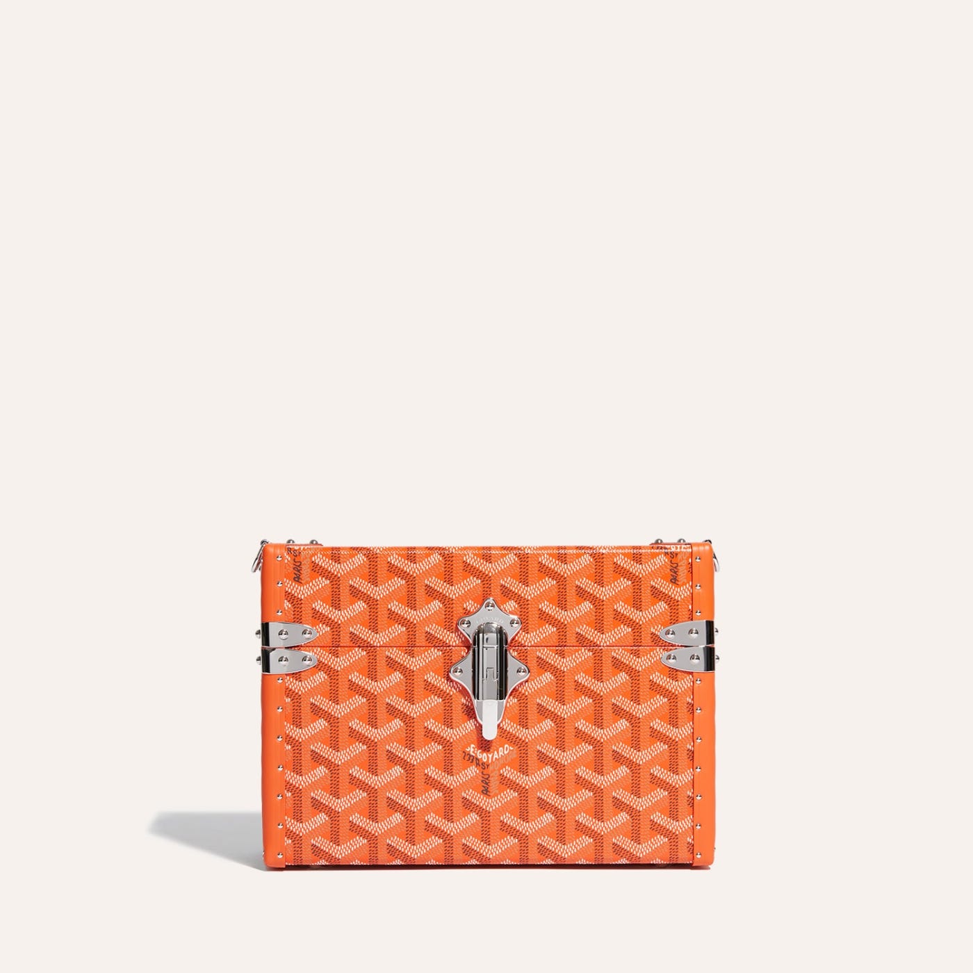 Goyard Cassette Trunk Bag Orange - Image 2